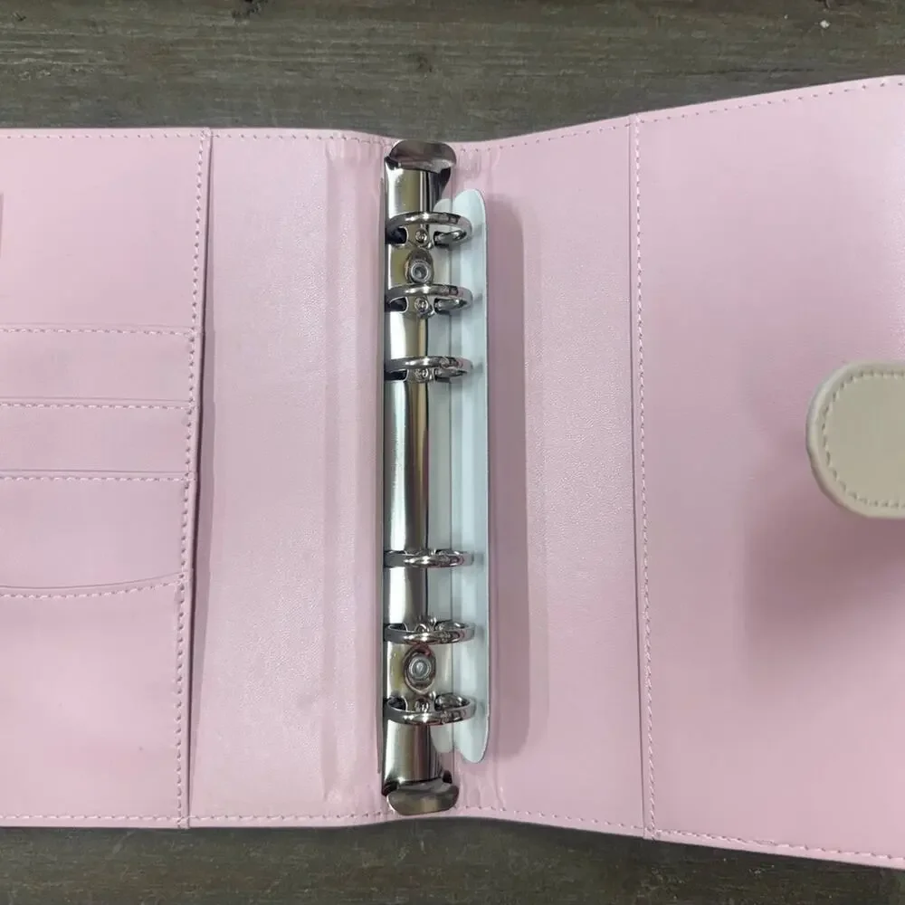 Marie Cat A6 6 Ring Binder & Paper